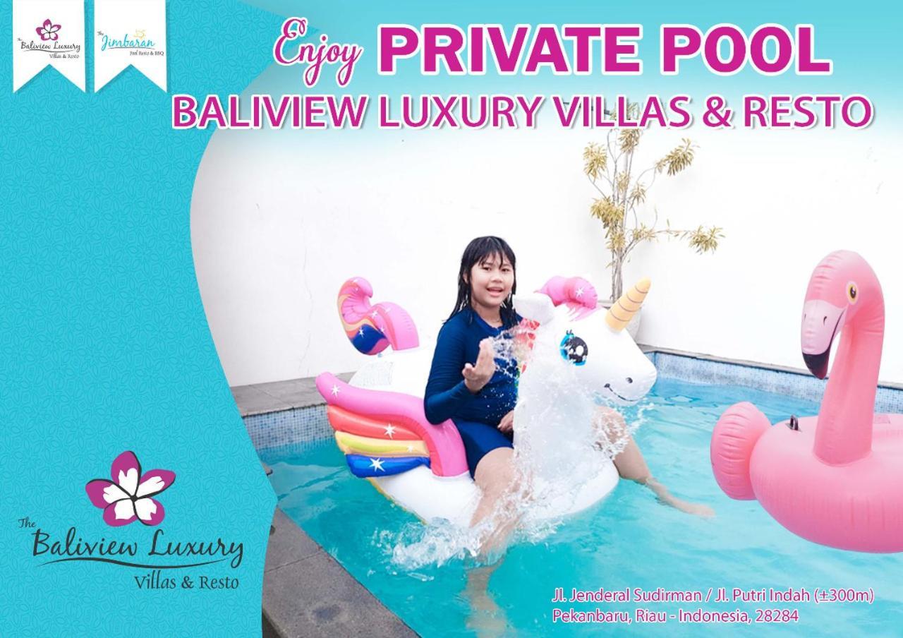 The Baliview Luxury Villas & Resto Pekanbaru Exterior foto