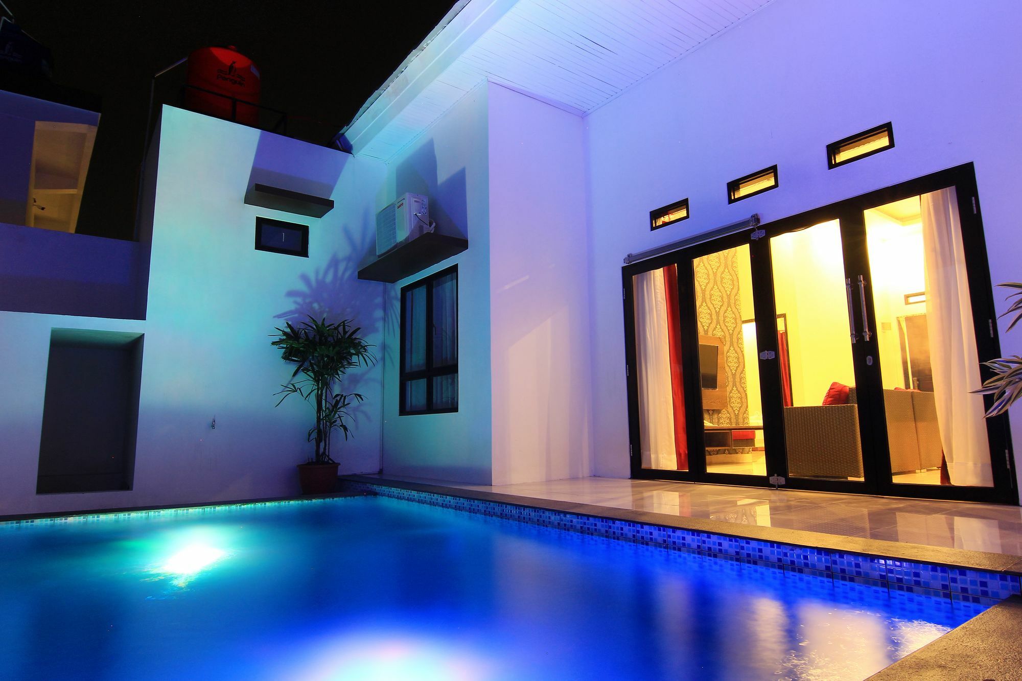 The Baliview Luxury Villas & Resto Pekanbaru Exterior foto