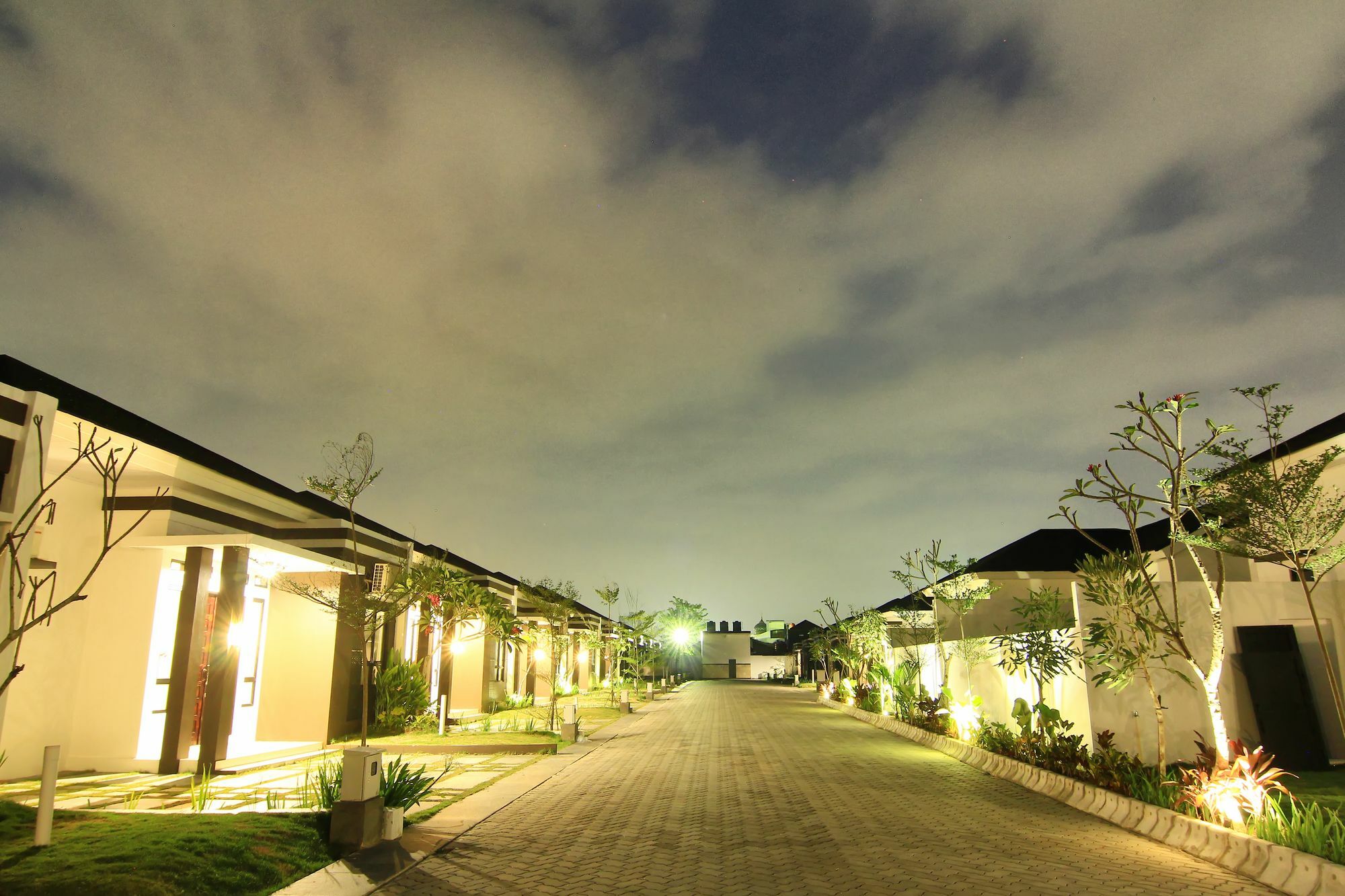 The Baliview Luxury Villas & Resto Pekanbaru Exterior foto