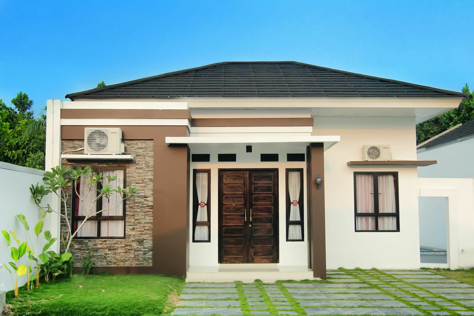 The Baliview Luxury Villas & Resto Pekanbaru Exterior foto