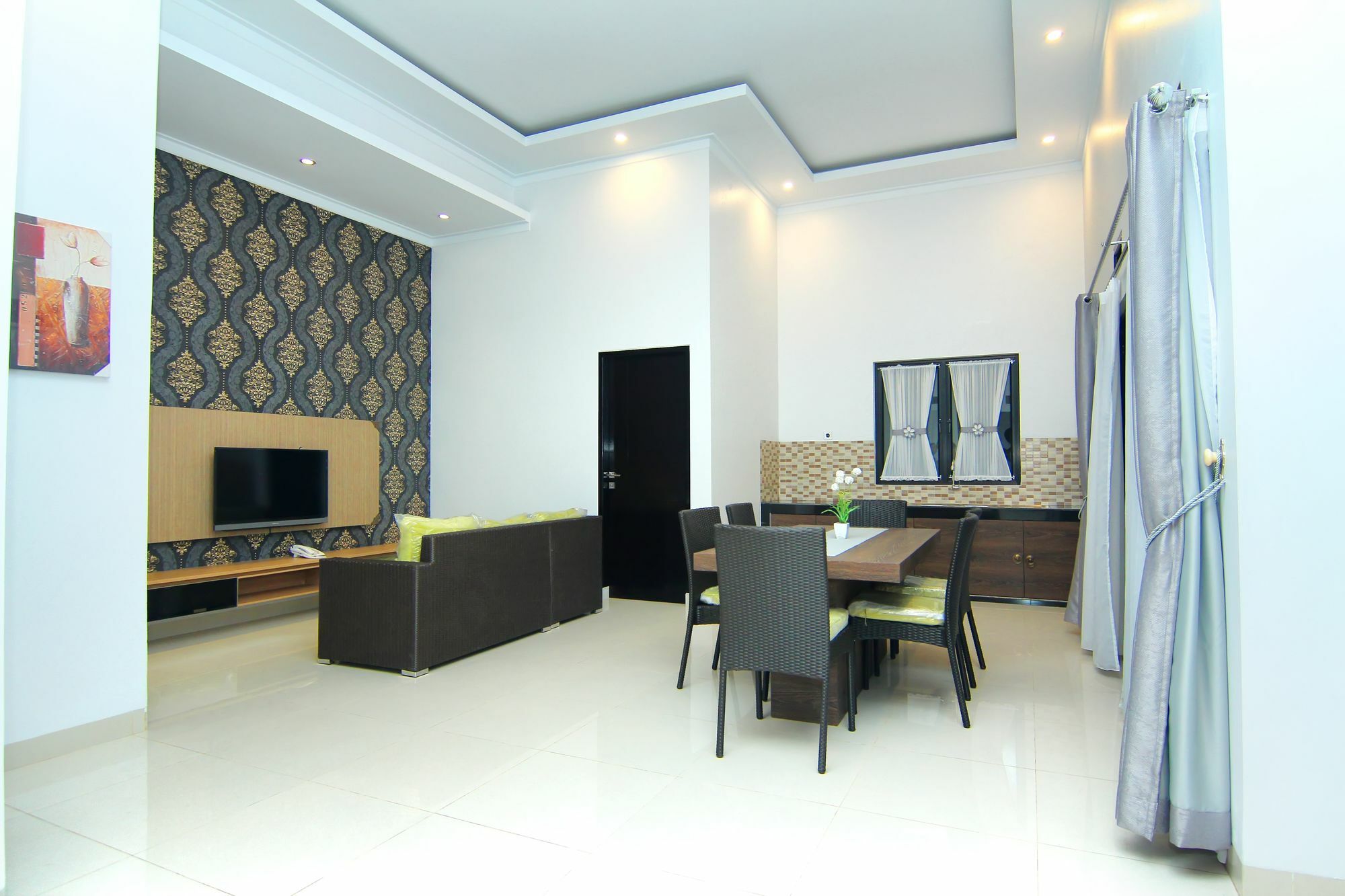 The Baliview Luxury Villas & Resto Pekanbaru Exterior foto