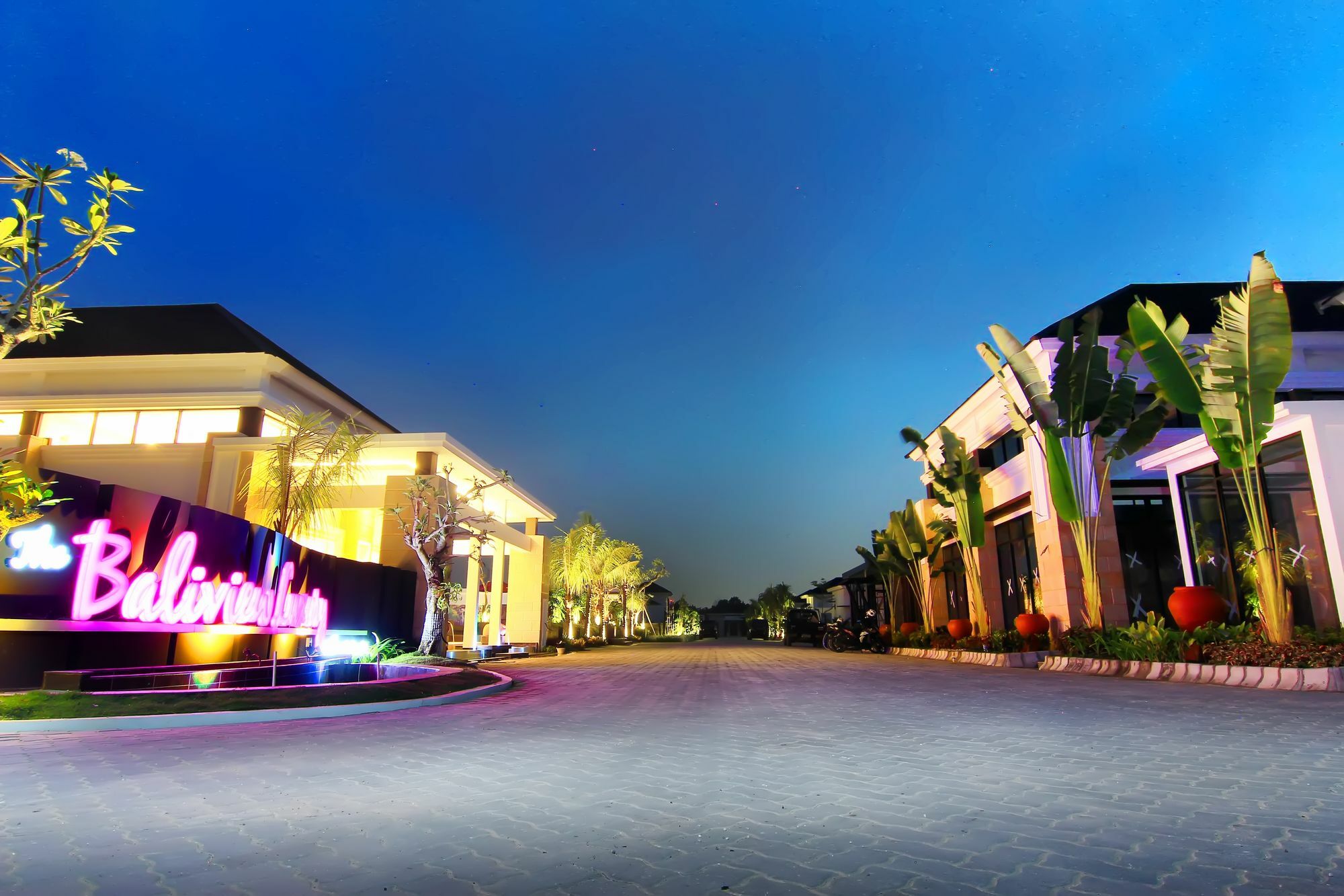 The Baliview Luxury Villas & Resto Pekanbaru Exterior foto