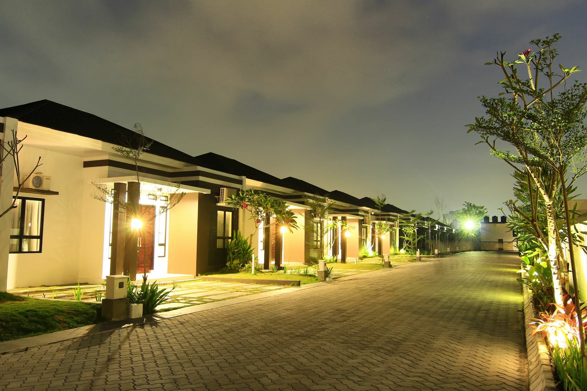 The Baliview Luxury Villas & Resto Pekanbaru Exterior foto