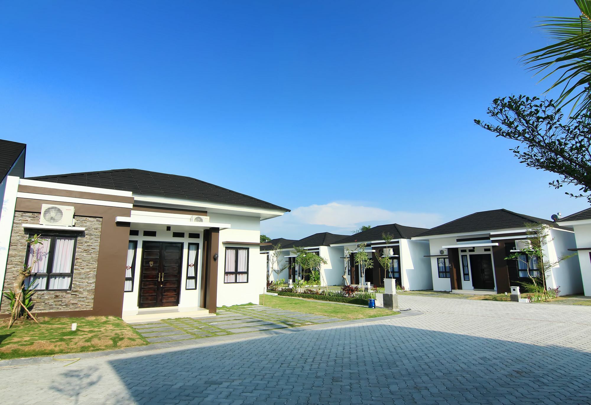 The Baliview Luxury Villas & Resto Pekanbaru Exterior foto