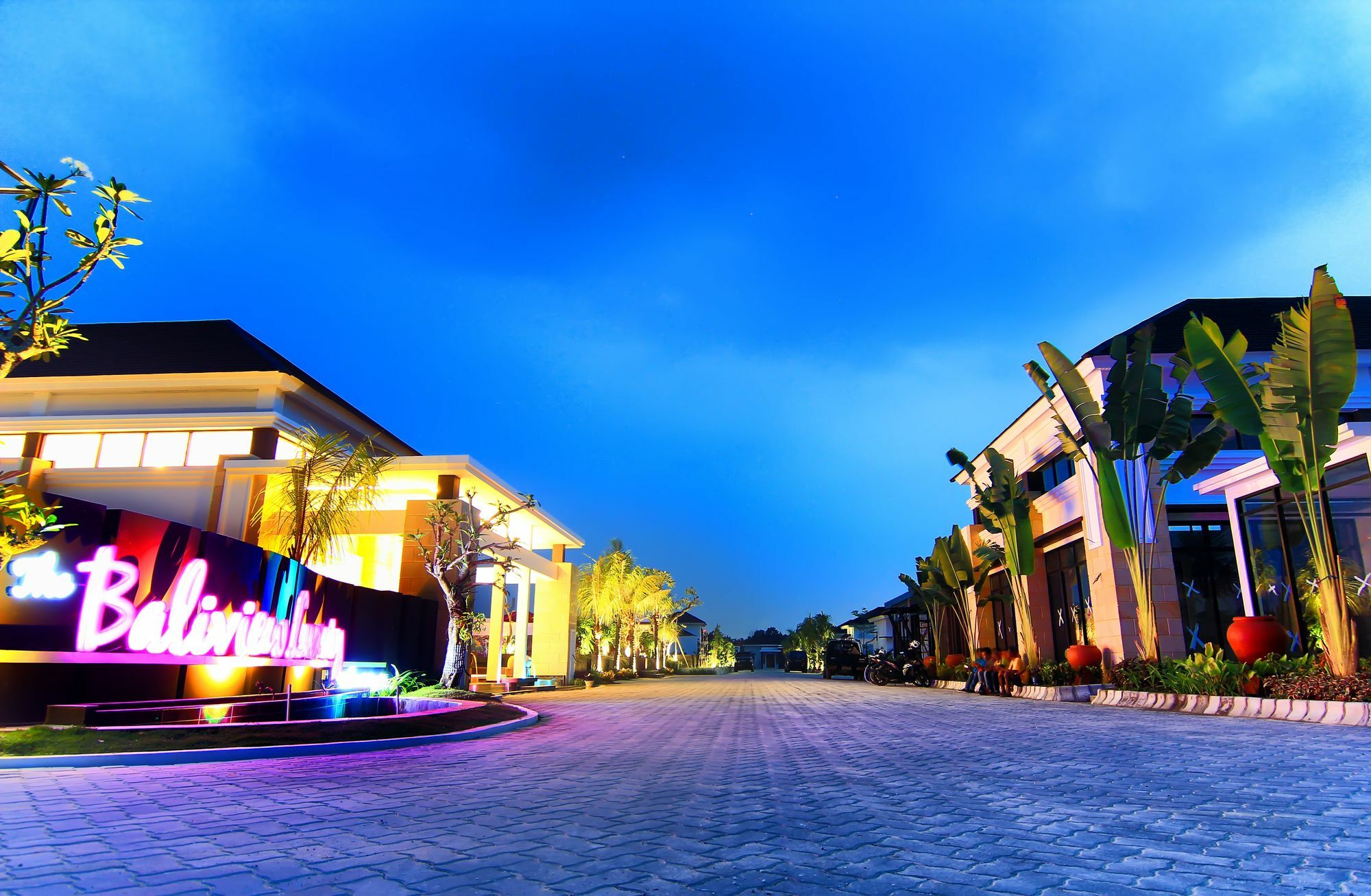 The Baliview Luxury Villas & Resto Pekanbaru Exterior foto